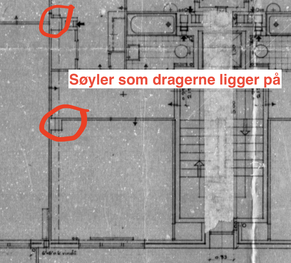 Utsnitt av plan